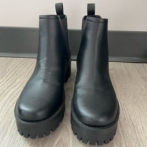 Steve madden platform booties